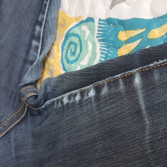 LUCKY BRAND DARK BLUE JEANS SIZE 8/29 - Picture 9 of 10